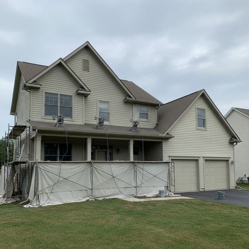 Garage Siding Installation detail
