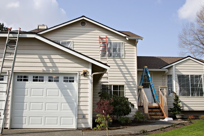 Garage Siding Installation