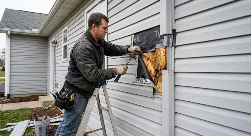 Garage Siding Installation Service